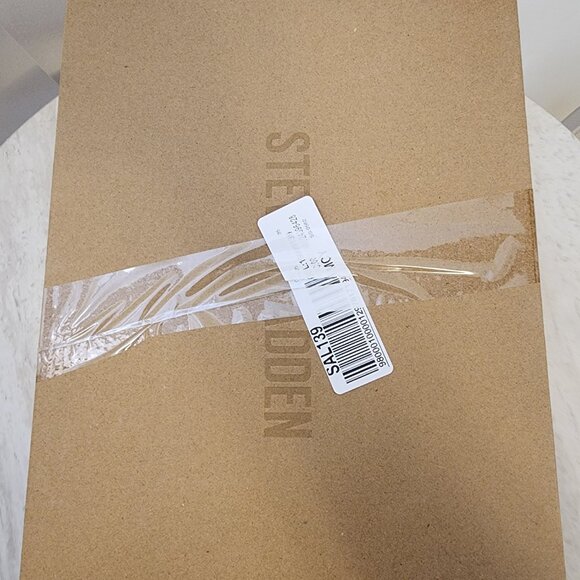 Steve Madden Crue Platform Cozy Booties Chestnut- B041 - Picture 9 of 9